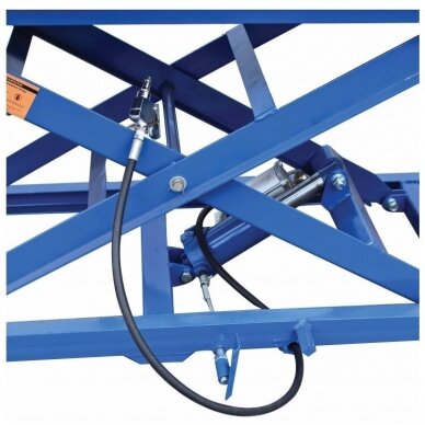 Keltuvas pneumo-hidraulinis platforminis motociklams 450kg 1