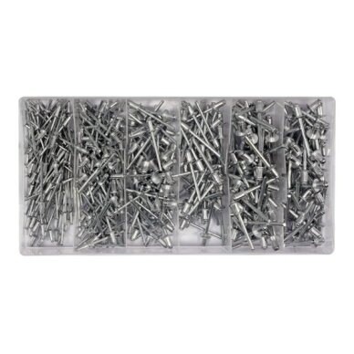 Kniedės 2.4-4.8mm 400vnt. Kniedės 2.4-4.8mm 400vnt.