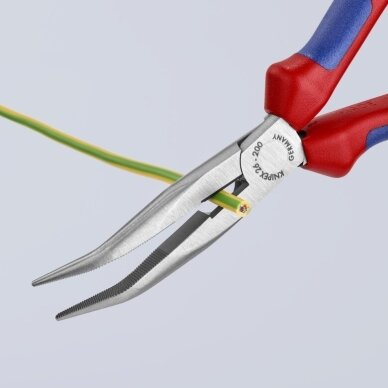 Kombinuotos prailgintos lenktos replės 200mm KNIPEX 4 Kombinuotos prailgintos lenktos replės 200mm KNIPEX 4
