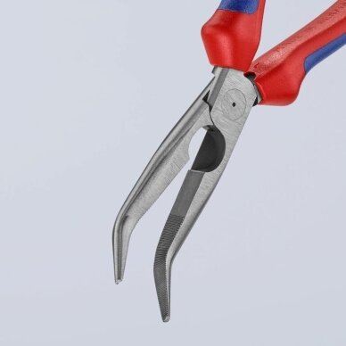 Kombinuotos prailgintos lenktos replės 200mm KNIPEX 6 Kombinuotos prailgintos lenktos replės 200mm KNIPEX 6