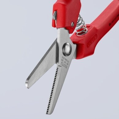 Kombinuotos žirklės 190mm KNIPEX 4 Kombinuotos žirklės 190mm KNIPEX 4