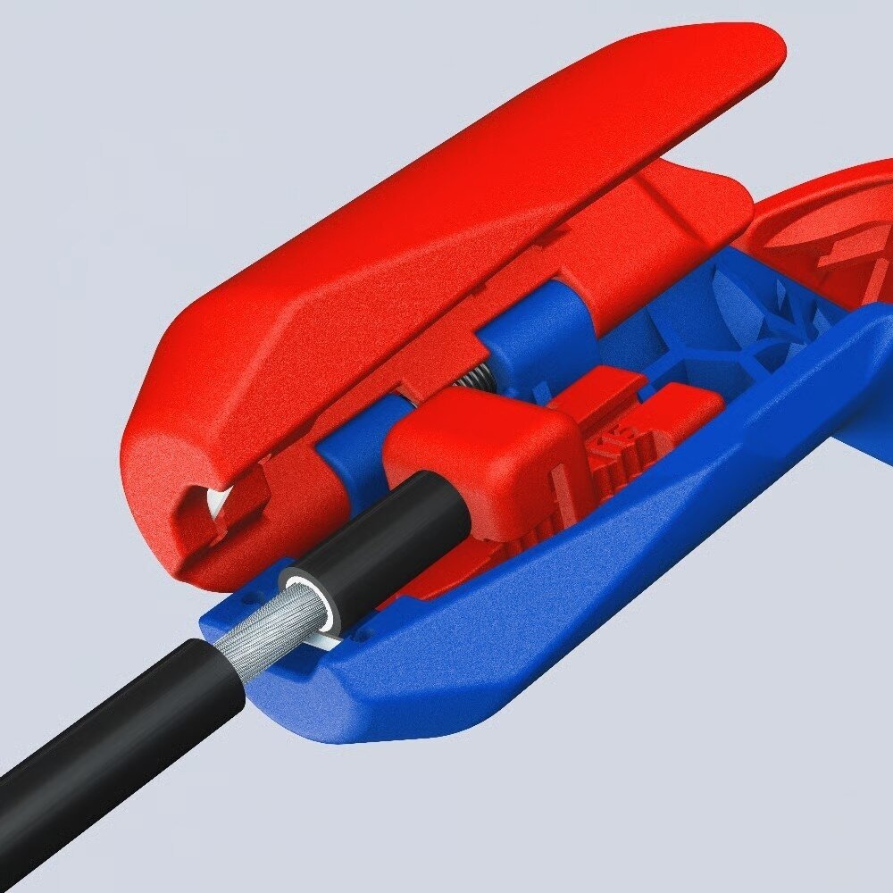 Laidų nuvalymo įrankis FV kabeliams KNIPEX ErgoStrip 4