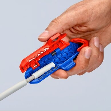 Laidų nuvalymo įrankis FV kabeliams KNIPEX ErgoStrip 5