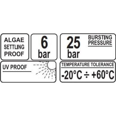 Laistymo žarna 3/4" 20m 1 Laistymo žarna 3/4" 20m 1