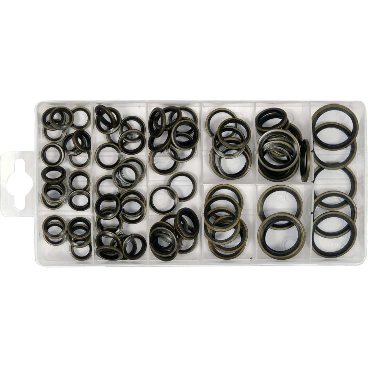 Metalinių/guminių poveržlių rinkinys (90vnt) 1 Metalinių/guminių poveržlių rinkinys (90vnt) 1