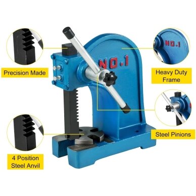 Mechaninis ašinis presas 1t 1 Mechaninis ašinis presas 1t 1