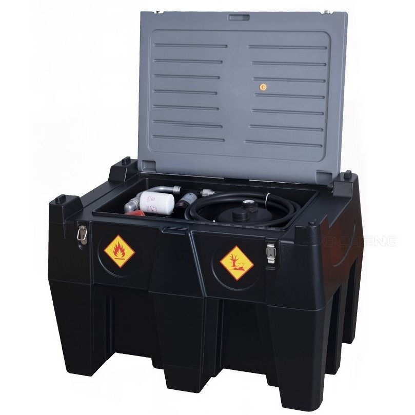 Mobili kuro talpykla 440L (plastikinė) su pompa 12V DCTP40 (automatiniu pistoletu ir filtru) 1