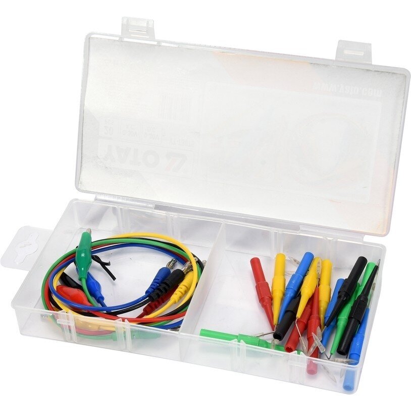 Multimetrų matavimo elementų rinkinys (20vnt) 1 Multimetrų matavimo elementų rinkinys (20vnt) 1