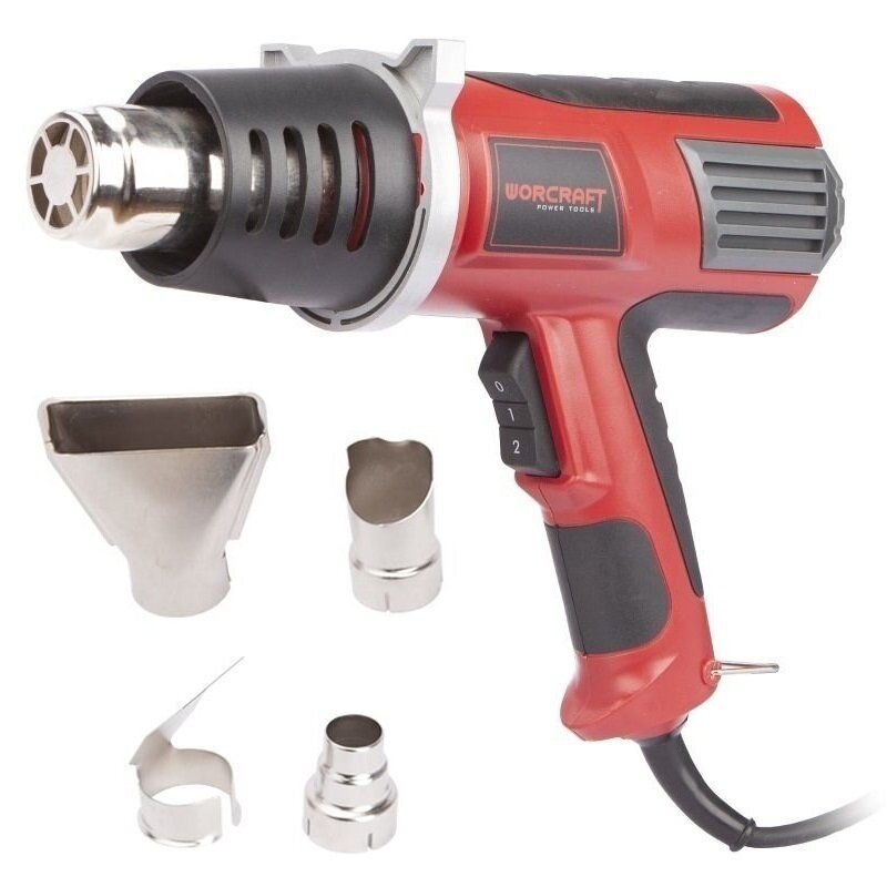 Orapūtė su priedais 2000W 220V Orapūtė su priedais 2000W 220V