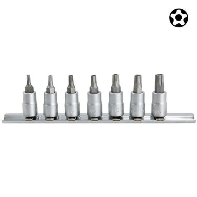 Penkiakampis-galvutė Star TS 1/4" rinkinys 7 dalių