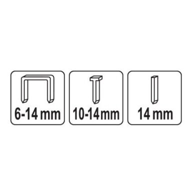 Pistoletas kabėms 6-14mm, 3-jų funkcijų 2 Pistoletas kabėms 6-14mm, 3-jų funkcijų 2