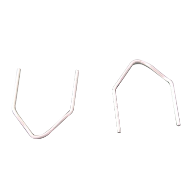 Plastiko suvirinimo kabės vidinio kampo 0.8mm (100vnt) Plastiko suvirinimo kabės vidinio kampo 0.8mm (100vnt)