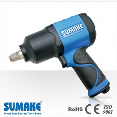 Pneumatinis smūginis veržliasukis 1/2" 1355Nm SUMAKE Pneumatinis smūginis veržliasukis 1/2" 1355Nm SUMAKE