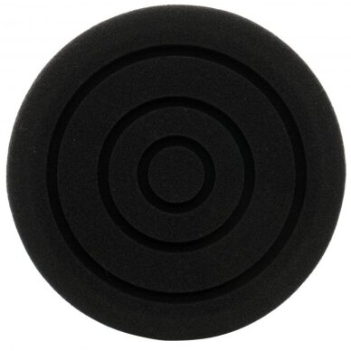 Poliravimo kempinė 150mm 28kg/m3 (juoda) 2 Poliravimo kempinė 150mm 28kg/m3 (juoda) 2