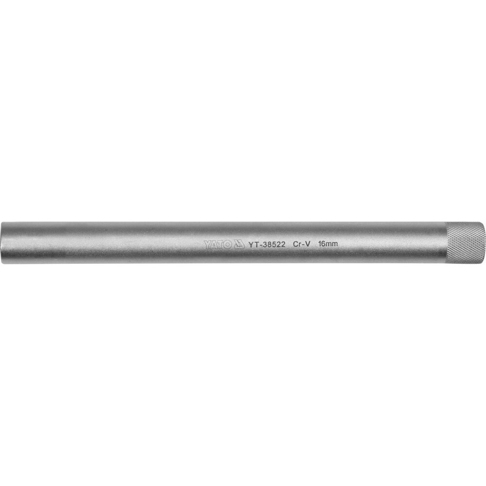Prailginta galvutė žvakei 3/8" 16mm (plonasienė)(12-kamp) 2 Prailginta galvutė žvakei 3/8" 16mm (plonasienė)(12-kamp) 2