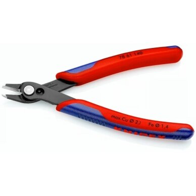 Precizinės elektronikos kirpimo replės 140mm KNIPEX 1 Precizinės elektronikos kirpimo replės 140mm KNIPEX 1