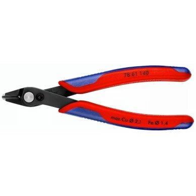Precizinės elektronikos kirpimo replės 140mm KNIPEX 6 Precizinės elektronikos kirpimo replės 140mm KNIPEX 6