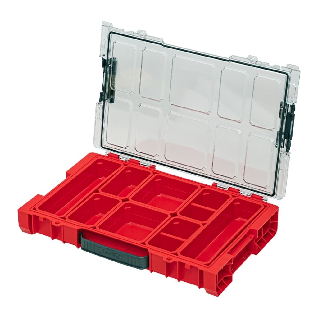 QBRICK PRO smulkmenų dėtuvė 100 RED 1