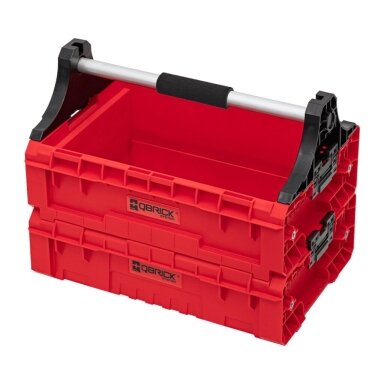 QBRICK PRO modulinė įrankių dėžė RED