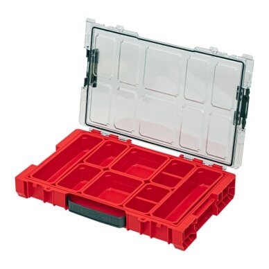 QBRICK PRO smulkmenų dėtuvė 100 RED 1