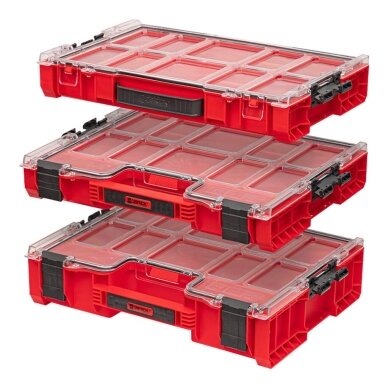 QBRICK PRO smulkmenų dėtuvė 100 RED 3