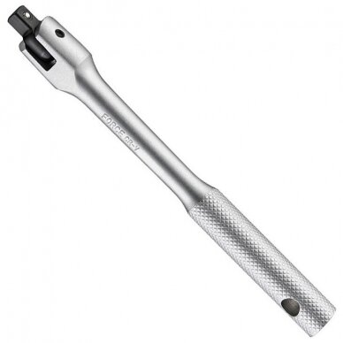 Rankena su lankstu galvutėms 3/8" 215mm Rankena su lankstu galvutėms 3/8" 215mm