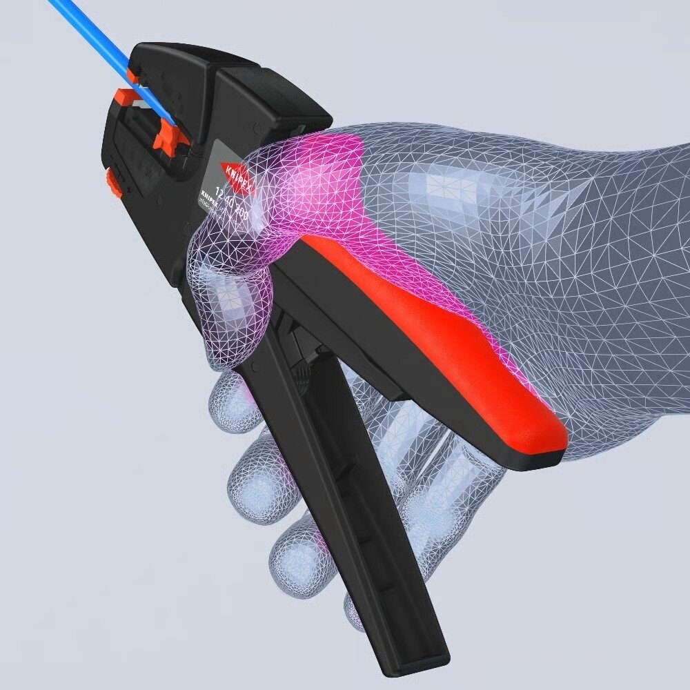 Replės laidų nuvalymui 200mm (0.03–10.0 mm²) KNIPEX Evostrip 6