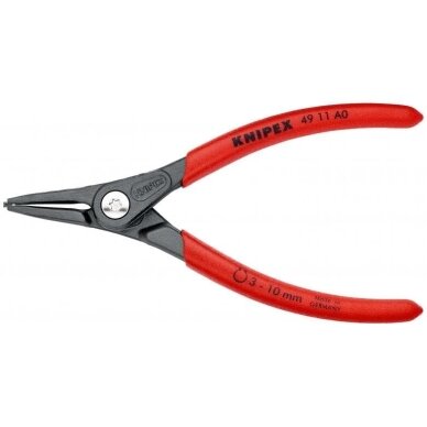 Replės išoriniams žiedams 140mm (Ø3-10mm) KNIPEX Replės išoriniams žiedams 140mm (Ø3-10mm) KNIPEX