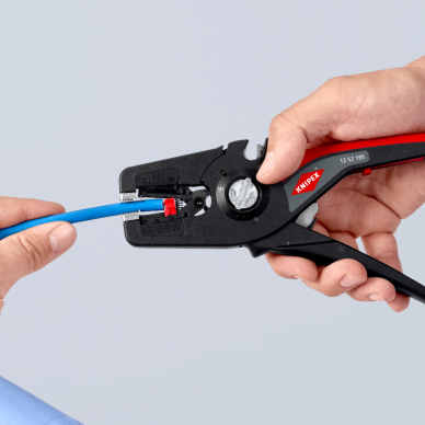 Replės laidų nuvalymui 195mm KNIPEX PreciStrip16 8 Replės laidų nuvalymui 195mm KNIPEX PreciStrip16 8