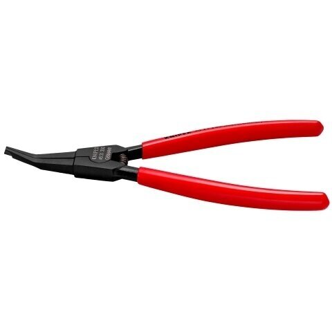 Replės išoriniams žiedams. Lenktos 200mm (be skylučių) KNIPEX Replės išoriniams žiedams. Lenktos 200mm (be skylučių) KNIPEX