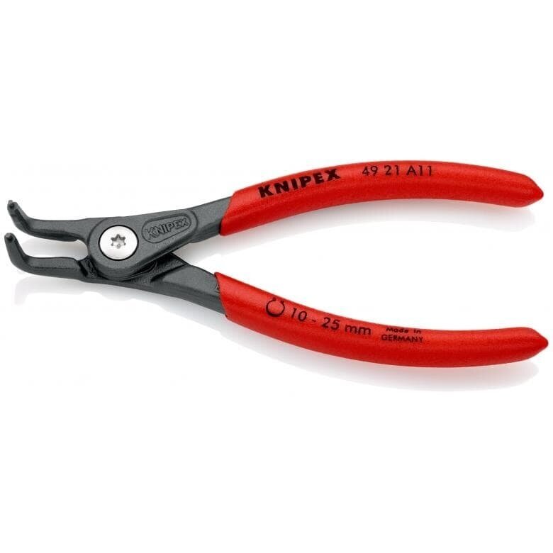 Replės išoriniams žiedams. Lenktos 130mm (Ø10-25mm) KNIPEX 1 Replės išoriniams žiedams. Lenktos 130mm (Ø10-25mm) KNIPEX 1