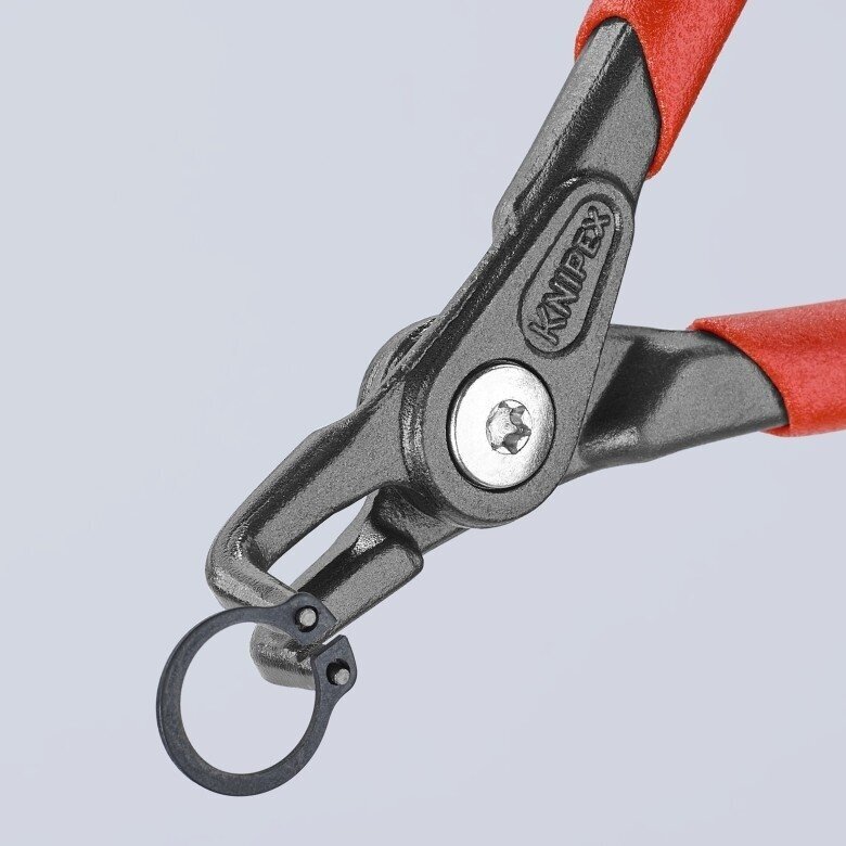 Replės išoriniams žiedams. Lenktos 130mm (Ø10-25mm) KNIPEX 4 Replės išoriniams žiedams. Lenktos 130mm (Ø10-25mm) KNIPEX 4