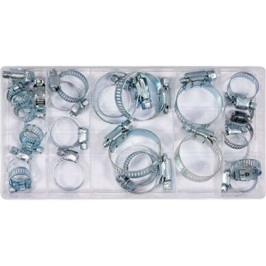 Sąvaržų rinkinys (26vnt)(16-40mm) Sąvaržų rinkinys (26vnt)(16-40mm)