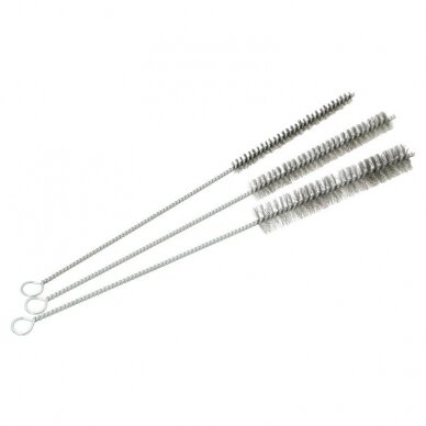 Šepetėliai purkštukų lizdams 9mm 15mm 20mm rinkinys 3 dalių Šepetėliai purkštukų lizdams 9mm 15mm 20mm rinkinys 3 dalių