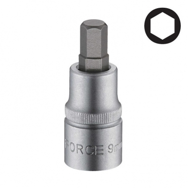 Šešiakampis-galvutė Hex 3mm 3/8" Šešiakampis-galvutė Hex 3mm 3/8"