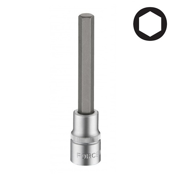 Šešiakampis-galvutė Hex 19mm 1/2" 110mmL Šešiakampis-galvutė Hex 19mm 1/2" 110mmL