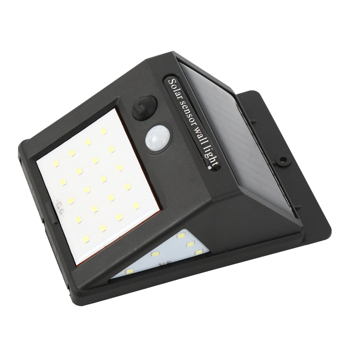 Sieninis šviestuvas su saulės baterija ir judesio jutikliu 6W 5500K LED Sieninis šviestuvas su saulės baterija ir judesio jutikliu 6W 5500K LED