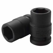 Smūginės trumpos galvutės 3/8" 6 kampų