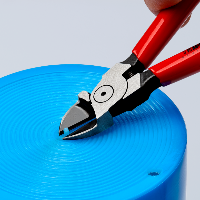 Šoninio kirpimo replės plastikams 140mm KNIPEX 5 Šoninio kirpimo replės plastikams 140mm KNIPEX 5