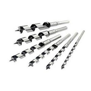 Sraigtinių grąžtų medžiui rinkinys 6vnt. (10-20mm) Sraigtinių grąžtų medžiui rinkinys 6vnt. (10-20mm)