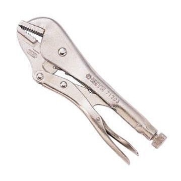 Suspaudimo replės tiesios 225mm Suspaudimo replės tiesios 225mm