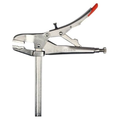 Suspaudimo replės slankiojančios veržtuvo L tipo 150mm 1