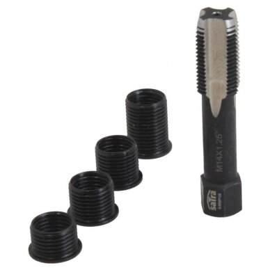 Uždegimo žvakės sriegio remonto rinkinys M12x1.25 Uždegimo žvakės sriegio remonto rinkinys M12x1.25