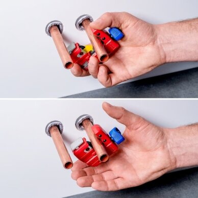 Vamzdžių (metalinių) mini pjoviklis 3-30mm KNIPEX TubiX® S 3 Vamzdžių (metalinių) mini pjoviklis 3-30mm KNIPEX TubiX® S 3