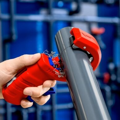 Vamzdžių pjoviklis storam plastikui 32-50mm KNIPEX DPT50 7 Vamzdžių pjoviklis storam plastikui 32-50mm KNIPEX DPT50 7