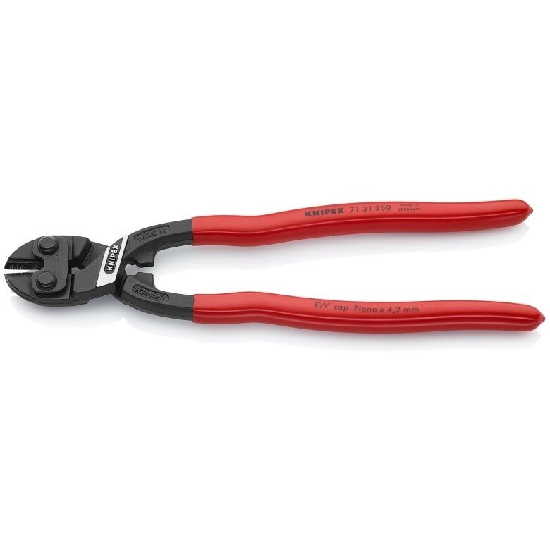 Vielos kirpimo žirklės 250mm KNIPEX CoBolt 2 Vielos kirpimo žirklės 250mm KNIPEX CoBolt 2